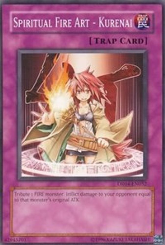 Spiritual Fire Art - Kurenai (DR04-EN052) - Common