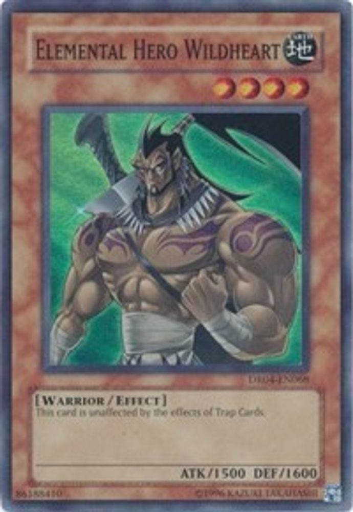 Elemental Hero Wildheart (DR04-EN068) - Super Rare