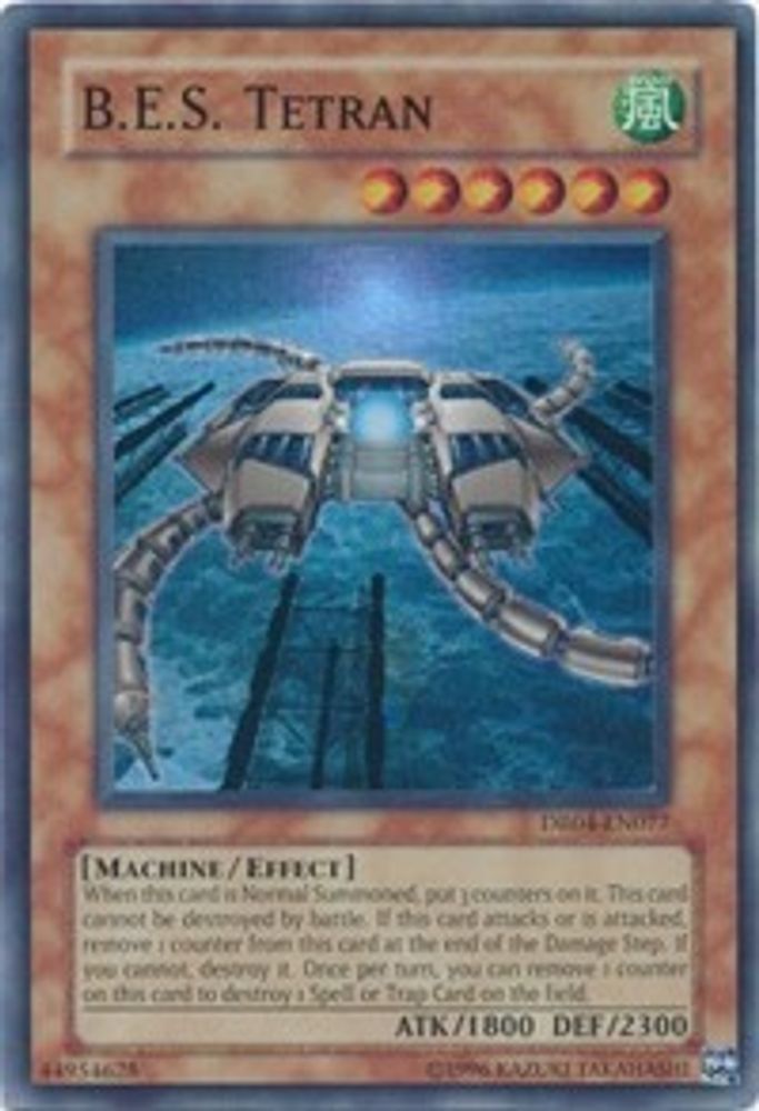 B.E.S. Tetran (DR04-EN077) - Super Rare