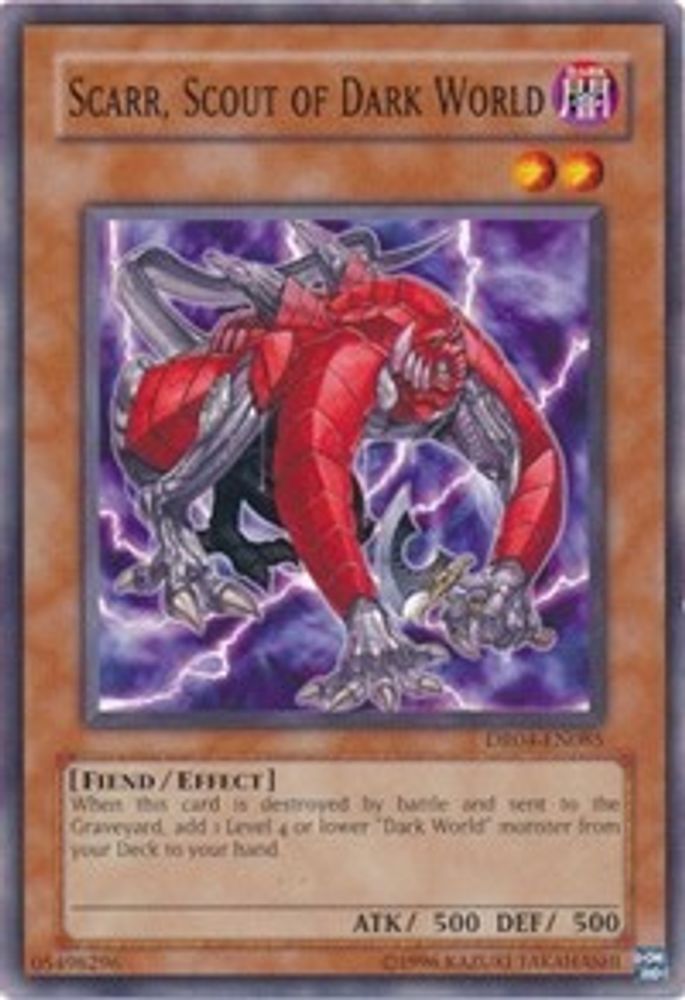 Scarr, Scout of Dark World (DR04-EN085) - Common