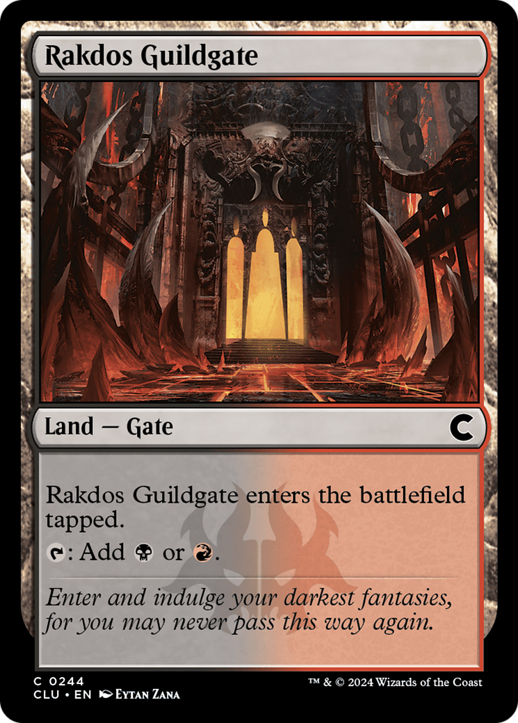 Porte de la guilde de Rakdos [Ravnica : Clue Edition] 