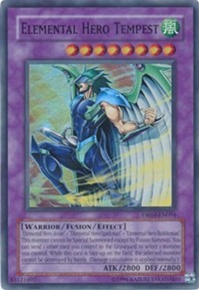 Elemental Hero Tempest (DR04-EN094) - Super Rare
