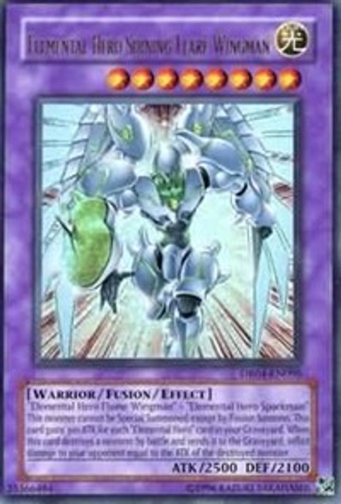 Elemental Hero Shining Flare Wingman (DR04-EN096) - Ultra Rare