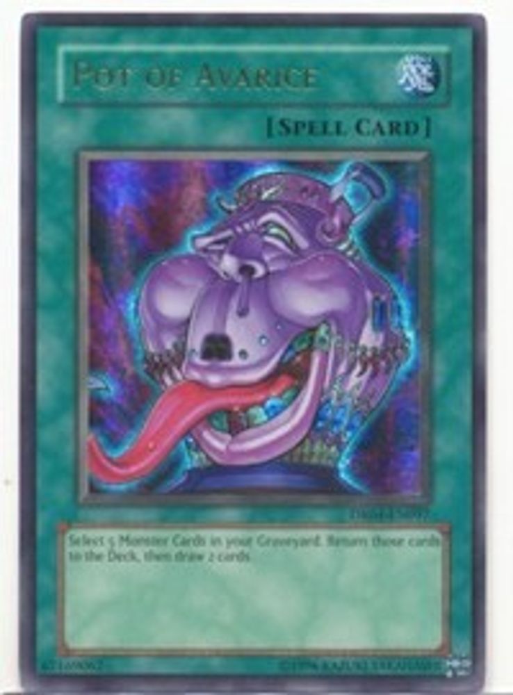 Pot of Avarice (DR04-EN097) - Ultra Rare
