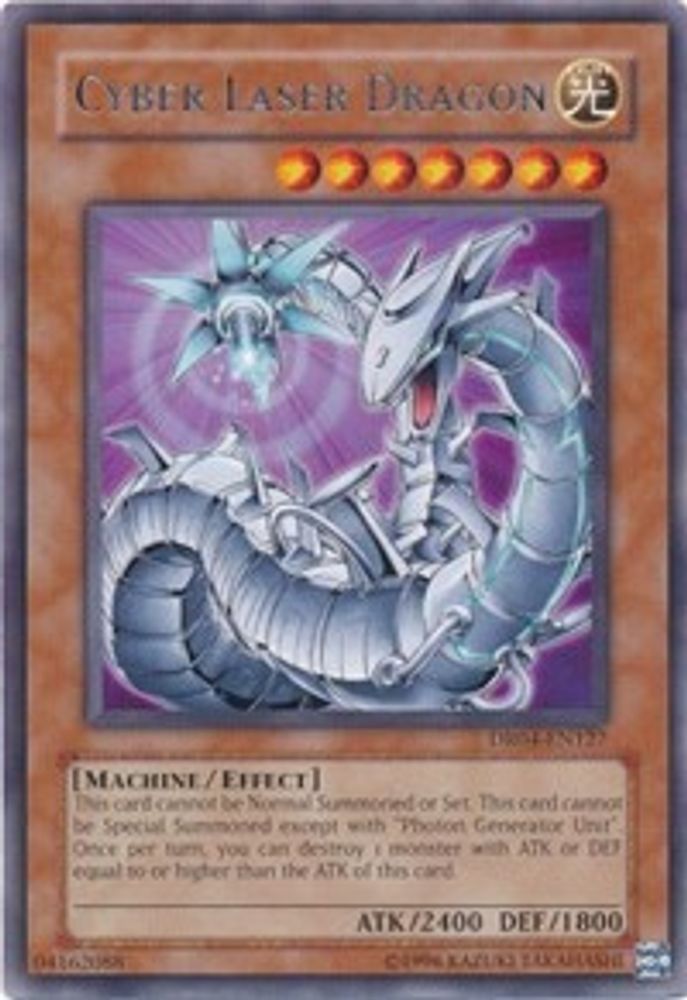 Cyber Laser Dragon (DR04-EN127) - Rare