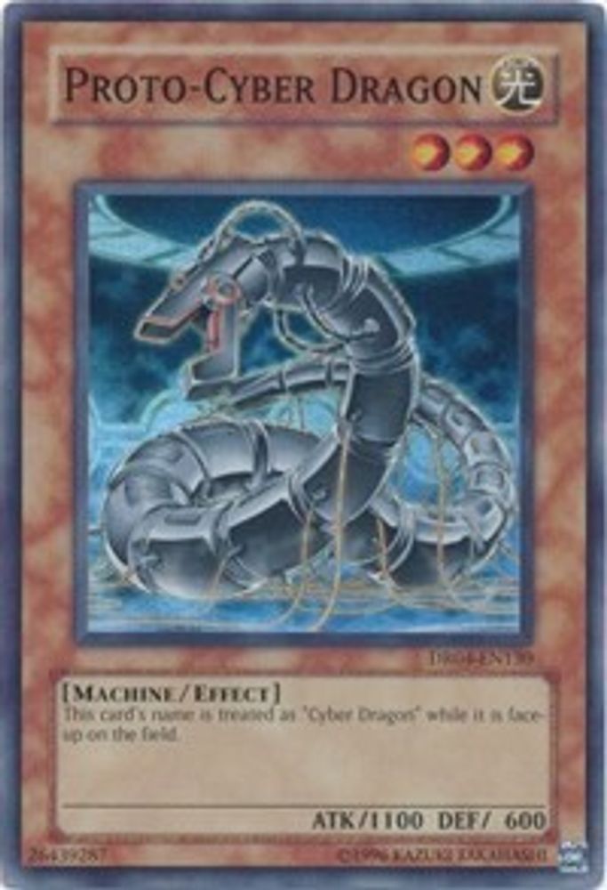 Proto-Cyber Dragon (DR04-EN130) - Super Rare