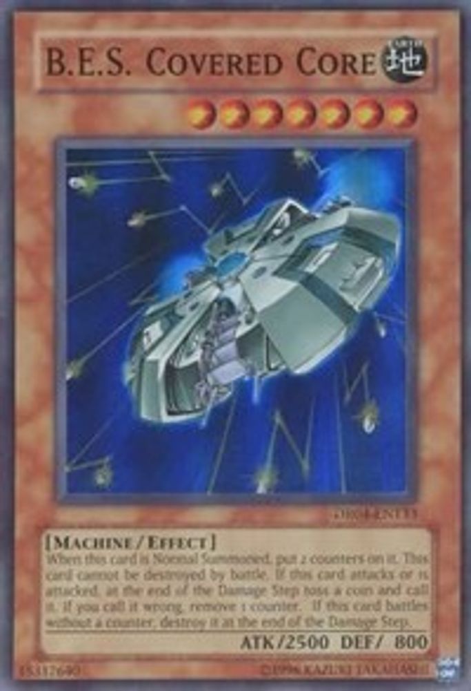 B.E.S. Covered Core (DR04-EN133) - Super Rare