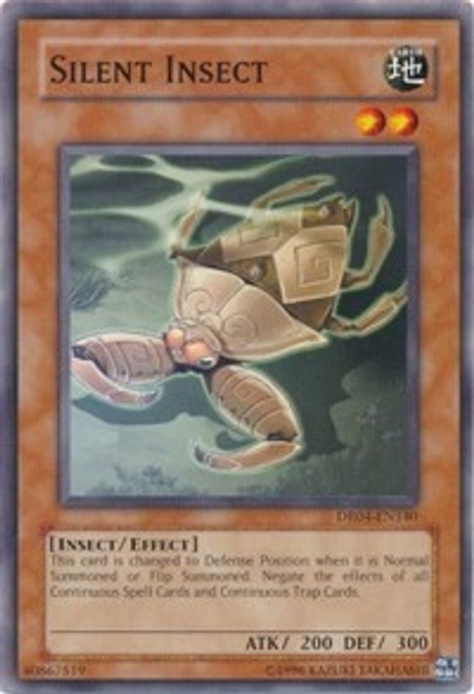 Insecte silencieux [DR04-EN140] Commun 