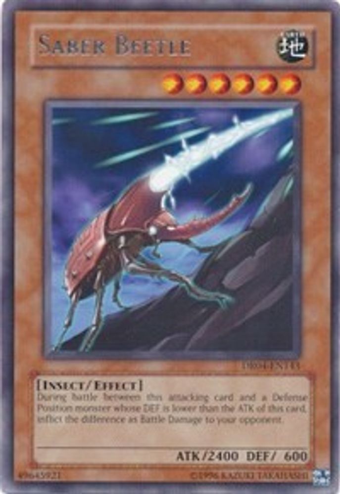 Scarabée sabre [DR04-EN143] Rare 