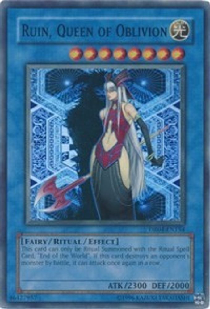 Ruin, Queen of Oblivion (DR04-EN154) - Super Rare