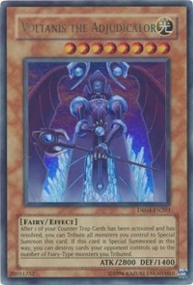 Voltanis l'arbitre [DR04-EN203] Ultra Rare 