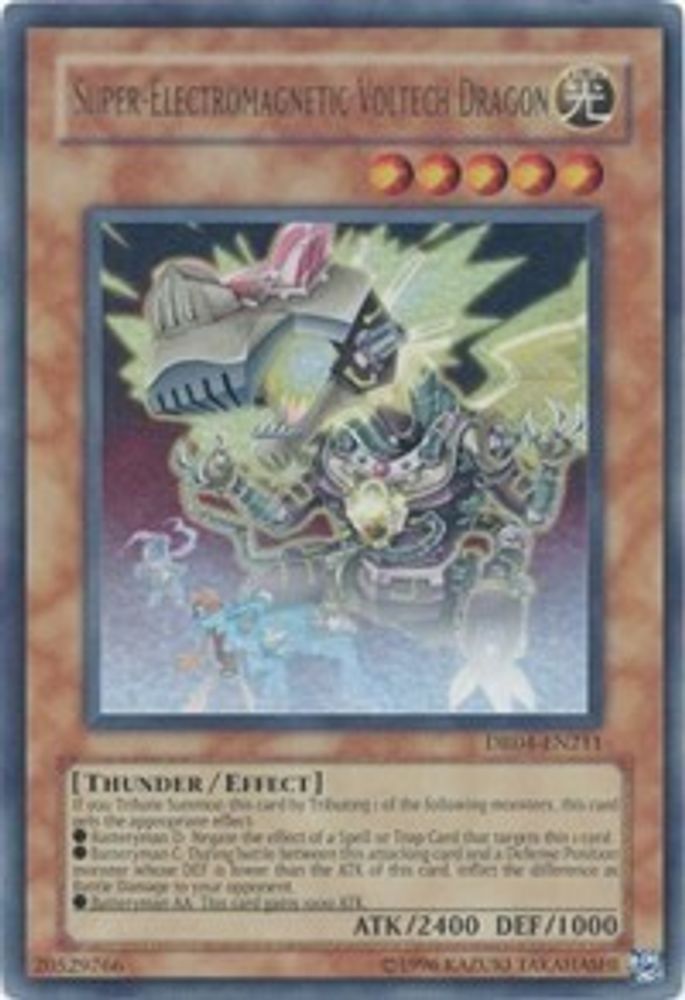 Super-Electromagnetic Voltech Dragon (DR04-EN211) - Ultra Rare