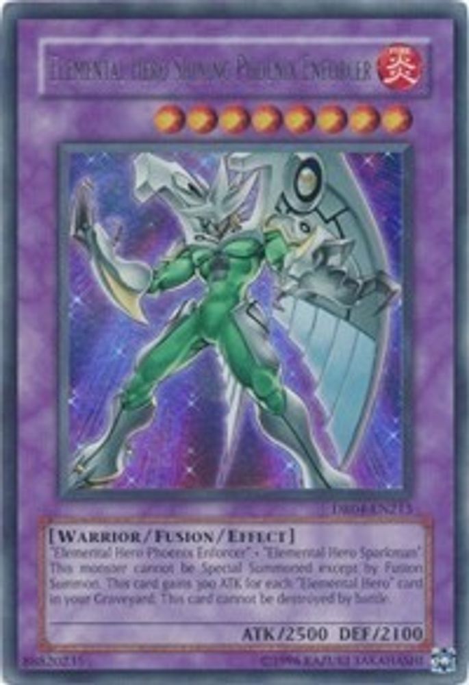 Elemental HERO Shining Phoenix Enforcer (DR04-EN213) - Ultra Rare