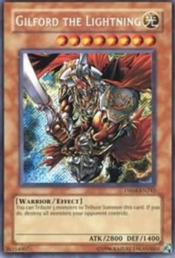 Gilford the Lightning (DR04-EN242) - Secret Rare