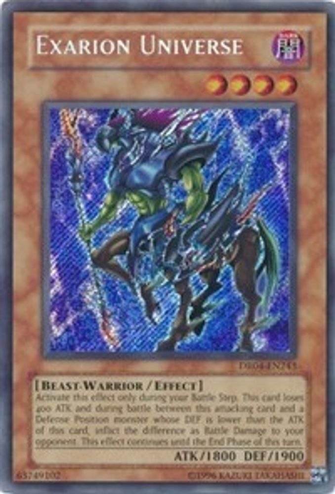 Univers Exarion [DR04-EN243] Secret Rare 