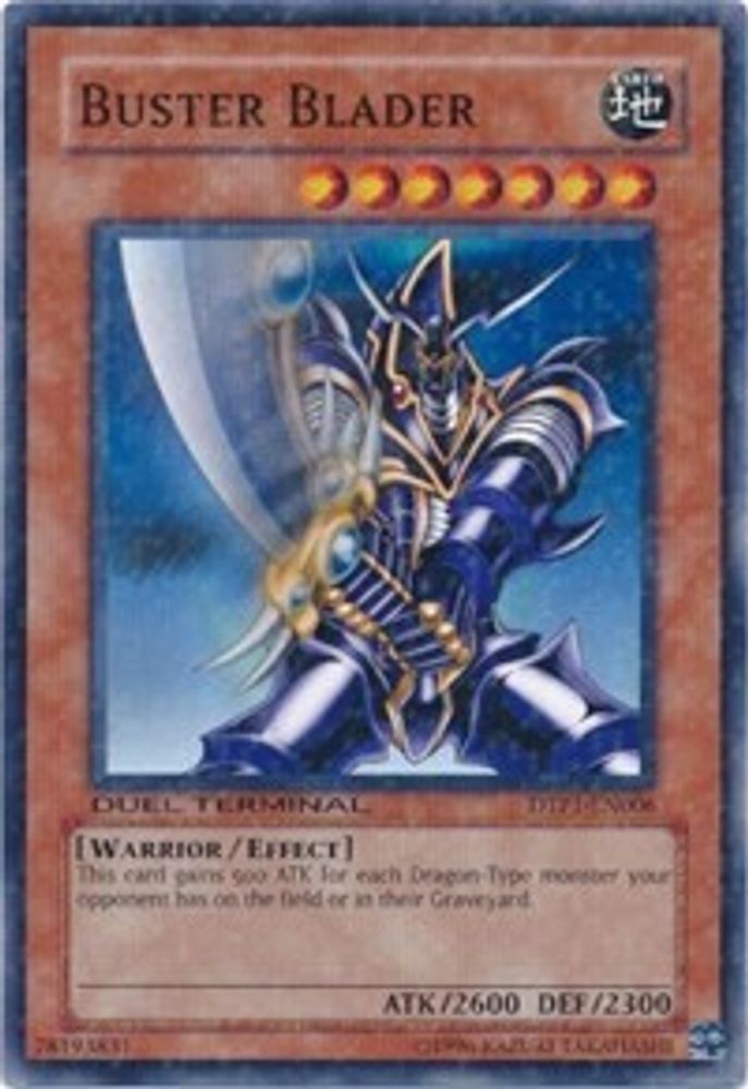 Buster Blader (DTP1-EN006) - Duel Terminal Normal Parallel Rare