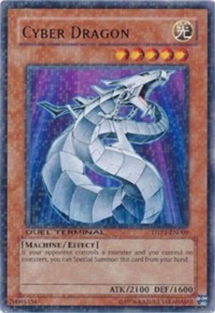 Cyber Dragon (DTP1-EN009) - Duel Terminal Rare Parallel Rare