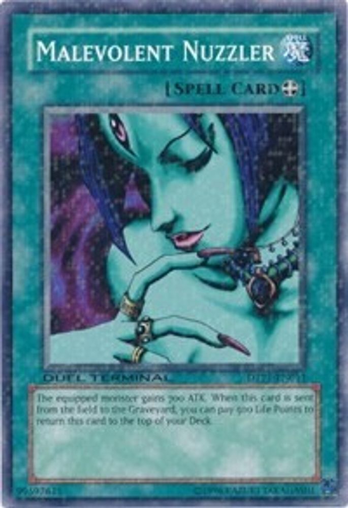 Malevolent Nuzzler (DTP1-EN011) - Duel Terminal Normal Parallel Rare
