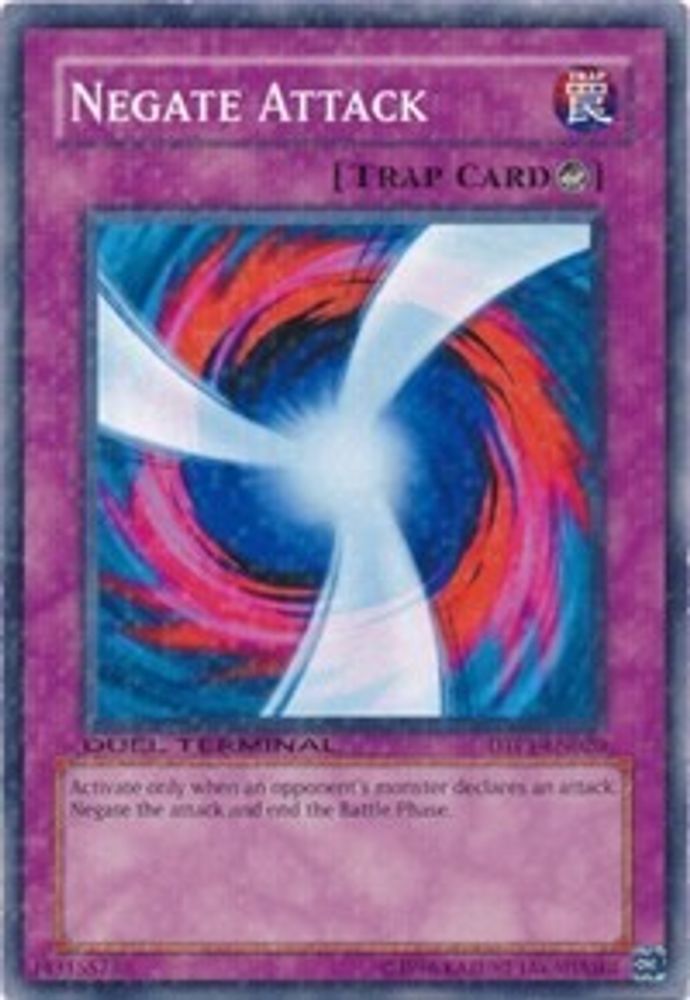 Negate Attack (DTP1-EN020) - Duel Terminal Normal Parallel Rare