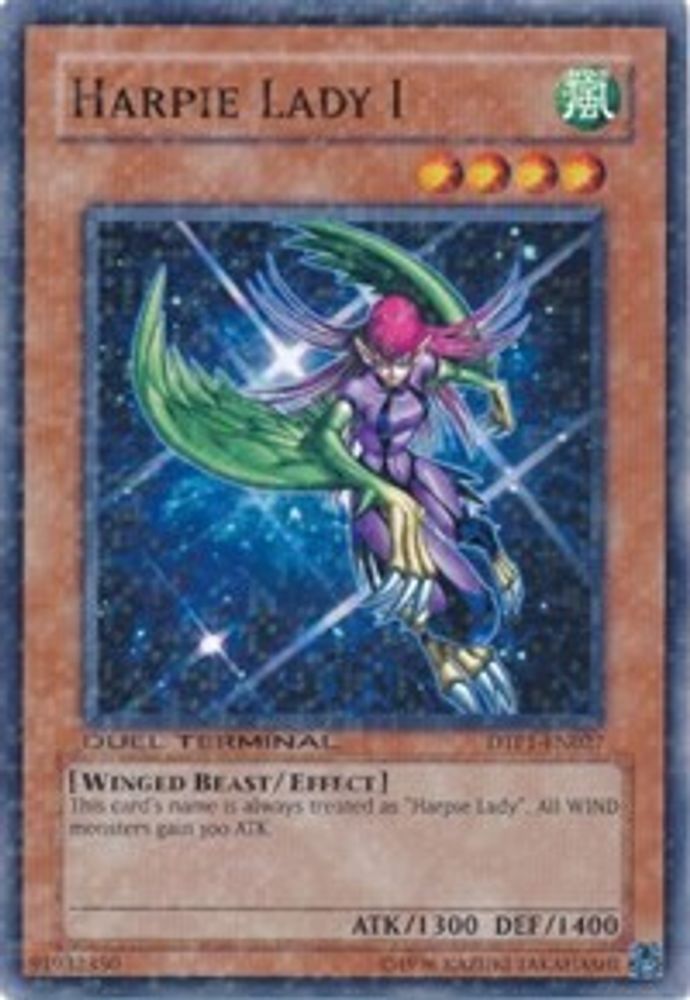 Harpie Lady 1 (DTP1-EN027) - Duel Terminal Normal Parallel Rare