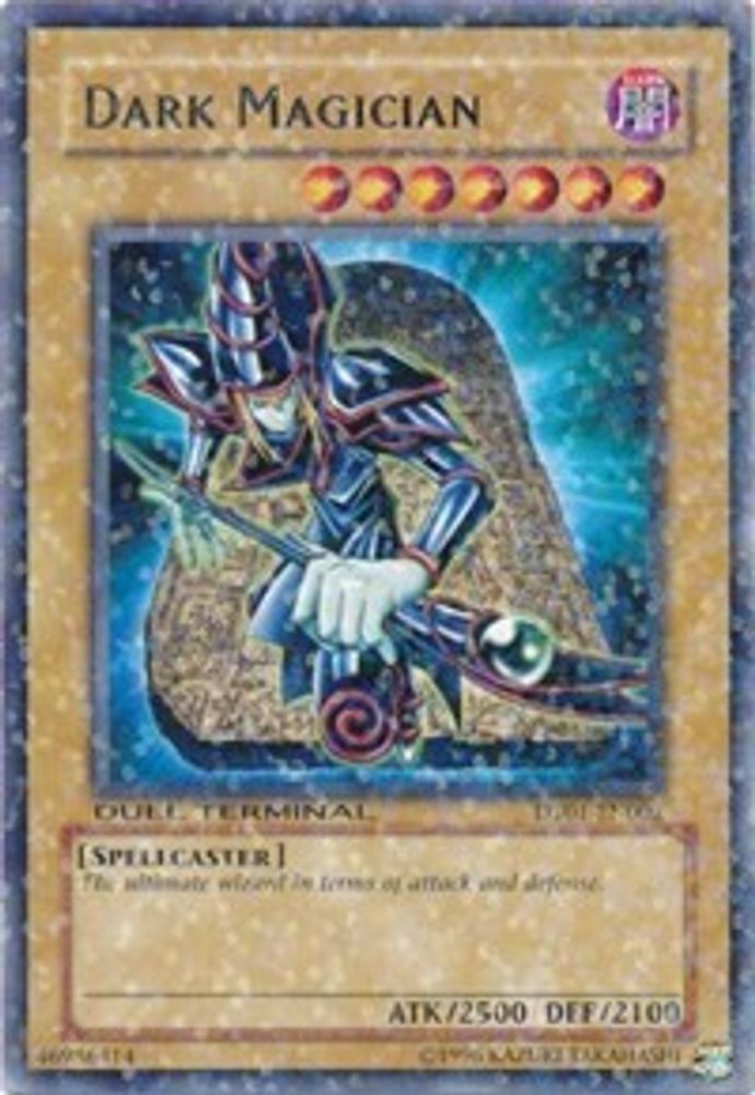 Dark Magician (DT01-EN002) - Duel Terminal Rare Parallel Rare