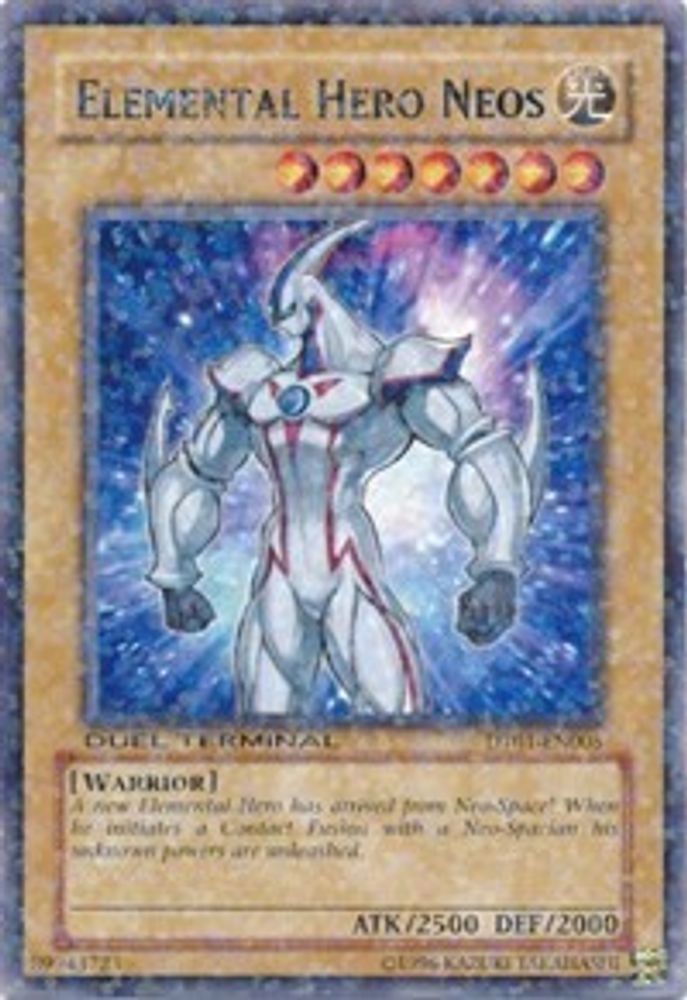 Elemental Hero Neos (DT01-EN005) - Duel Terminal Rare Parallel Rare