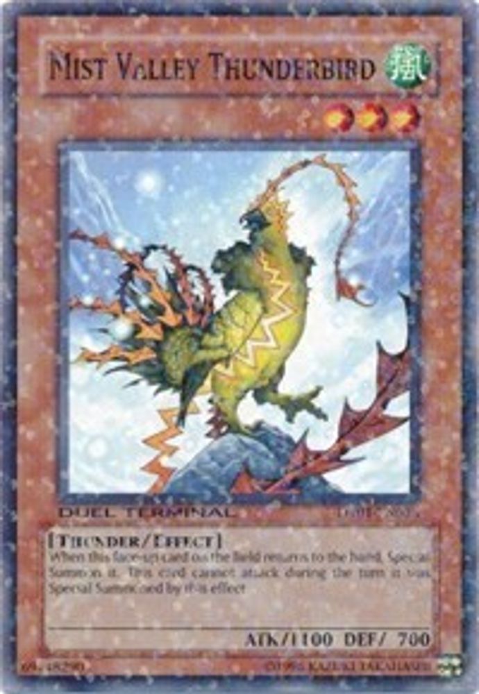 Mist Valley Thunderbird (DT01-EN013) - Duel Terminal Normal Parallel Rare