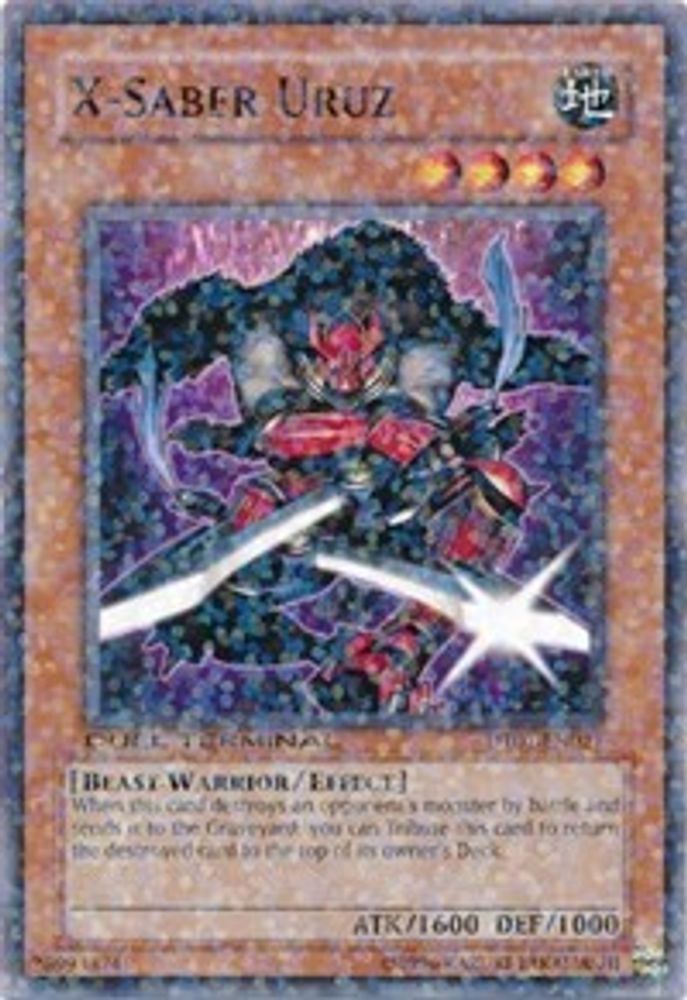 X-Saber Uruz (DT01-EN021) - Duel Terminal Normal Parallel Rare