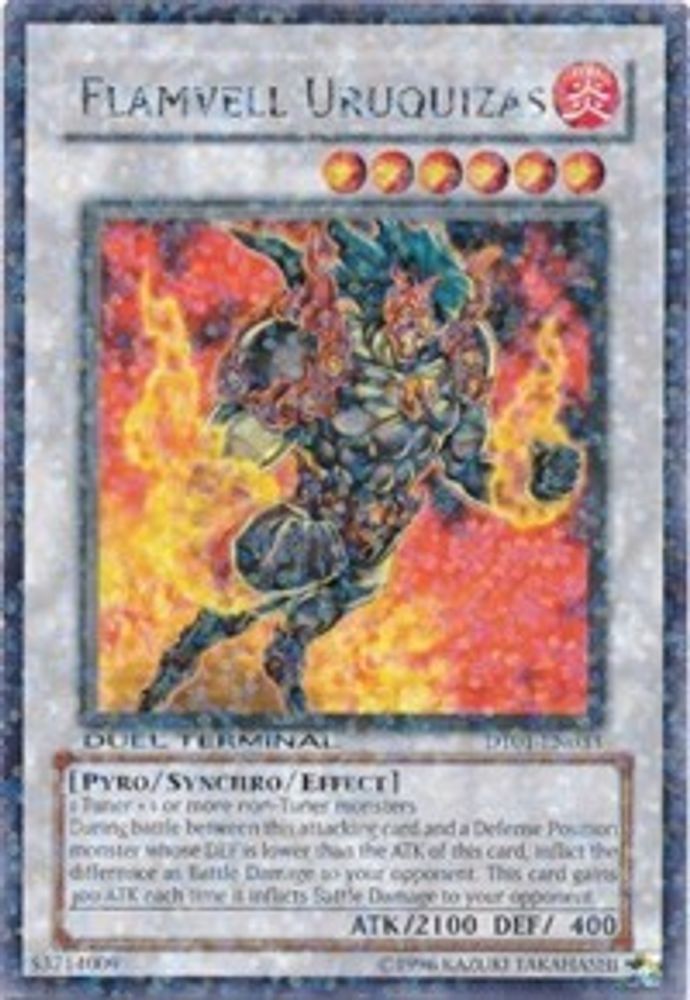 Flamvell Uruquizas [DT01-EN033] Rare 