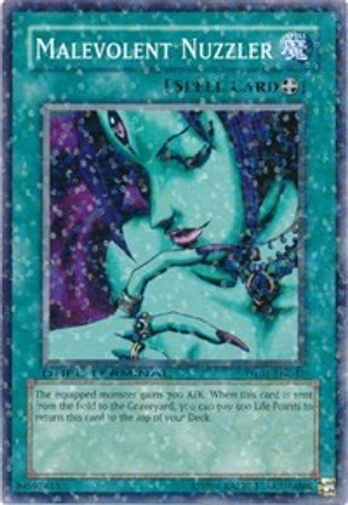 Malevolent Nuzzler (DT01-EN037) - Duel Terminal Normal Parallel Rare