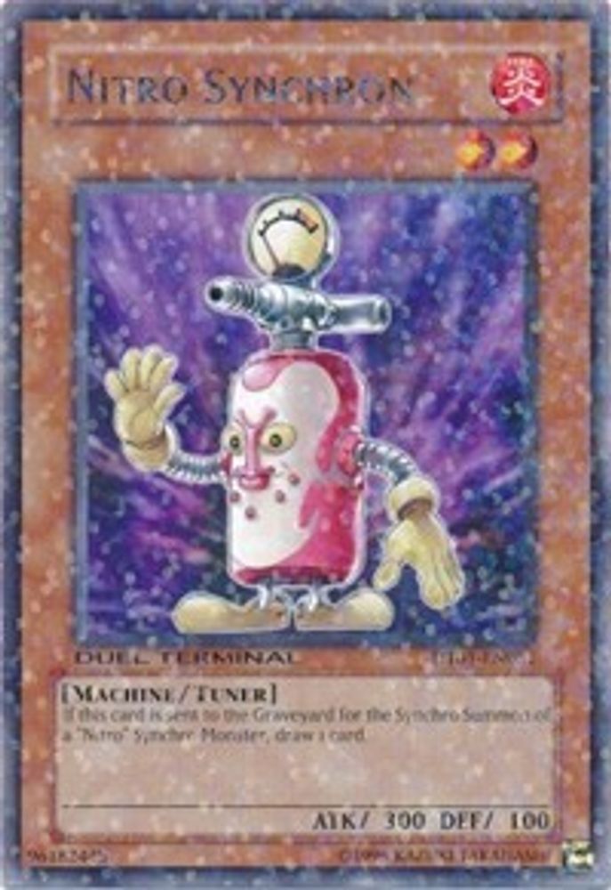 Nitro Synchron (DT01-EN051) - Duel Terminal Rare Parallel Rare