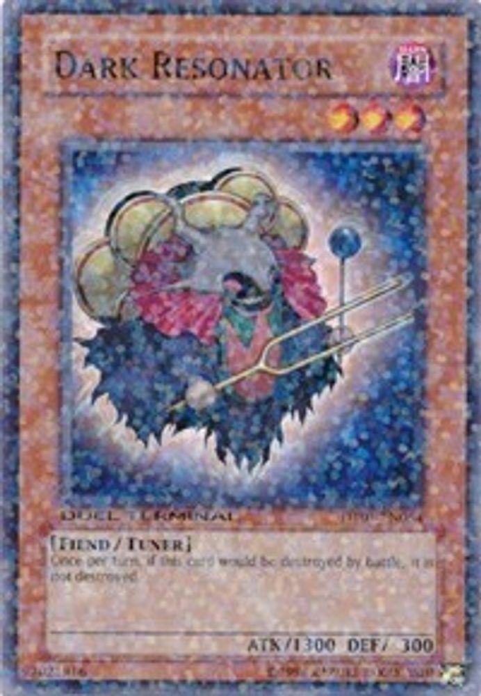 Dark Resonator (DT01-EN054) - Duel Terminal Normal Parallel Rare