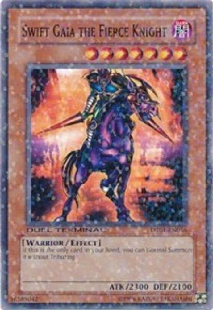 Swift Gaia the Fierce Knight (DT01-EN056) - Duel Terminal Normal Parallel Rare