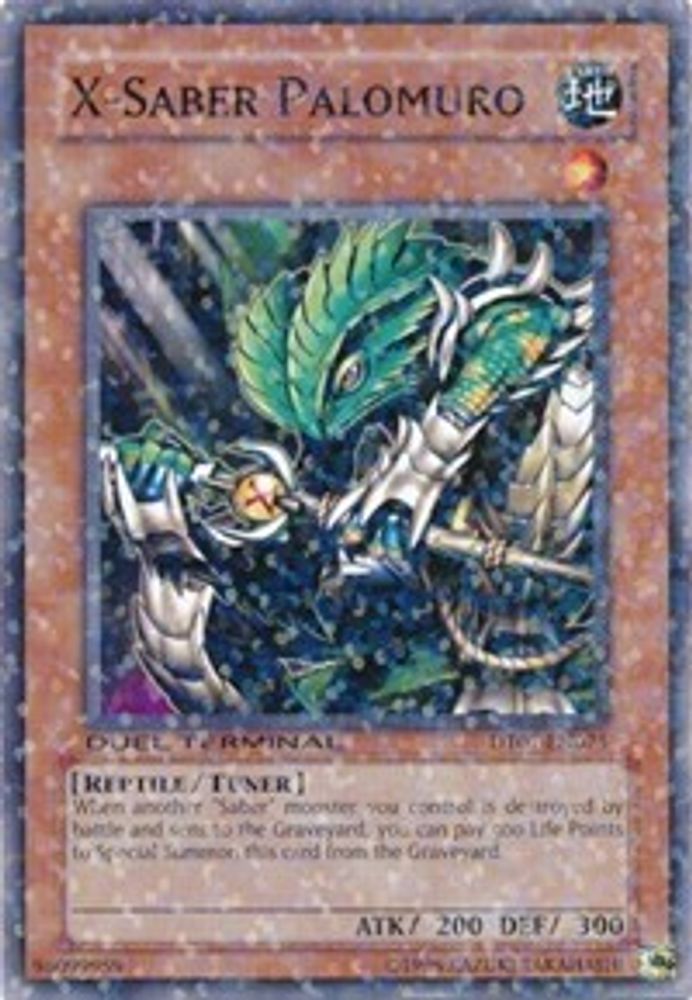 X-Saber Palomuro (DT01-EN075) - Duel Terminal Normal Parallel Rare