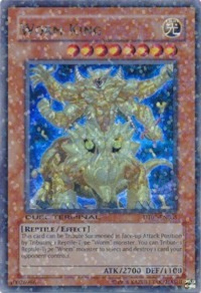Worm King (DT01-EN085) - Duel Terminal Ultra Parallel Rare
