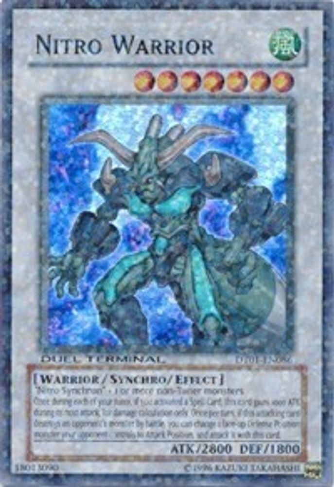 Guerrier Nitro [DT01-EN086] Super Rare 