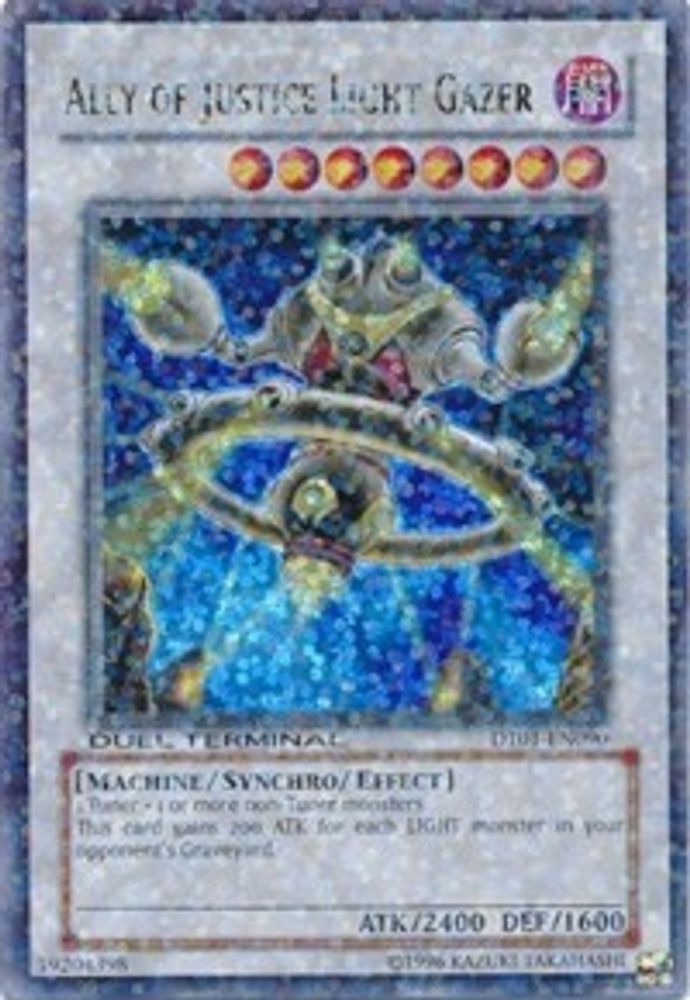 Allié de la Justice Light Gazer [DT01-EN090] Ultra Rare 