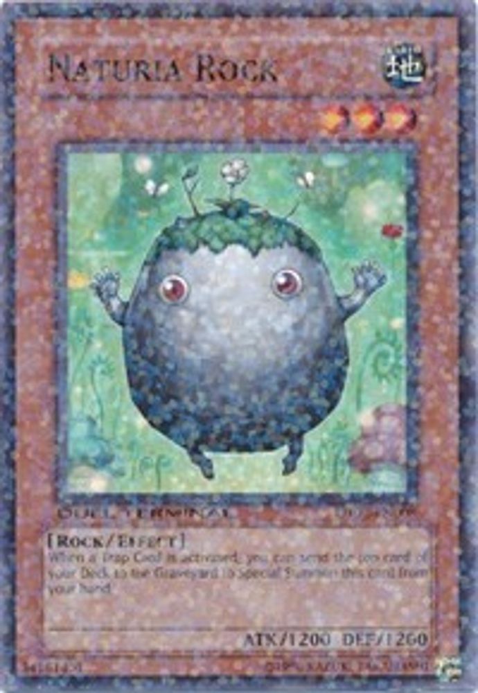 Naturia Rock (DT02-EN008) - Duel Terminal Normal Parallel Rare