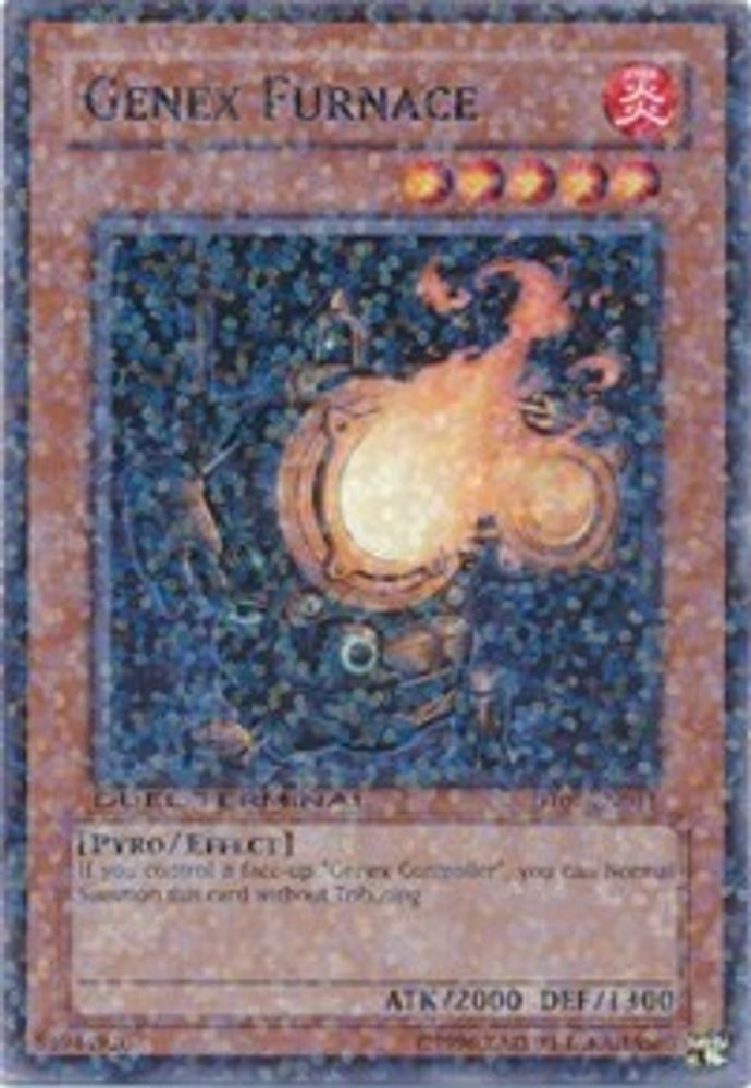 Genex Furnace (DT02-EN011) - Duel Terminal Rare Parallel Rare