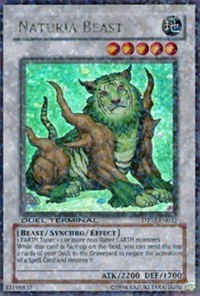 Naturia Bête [DT02-EN032] Ultra Rare 