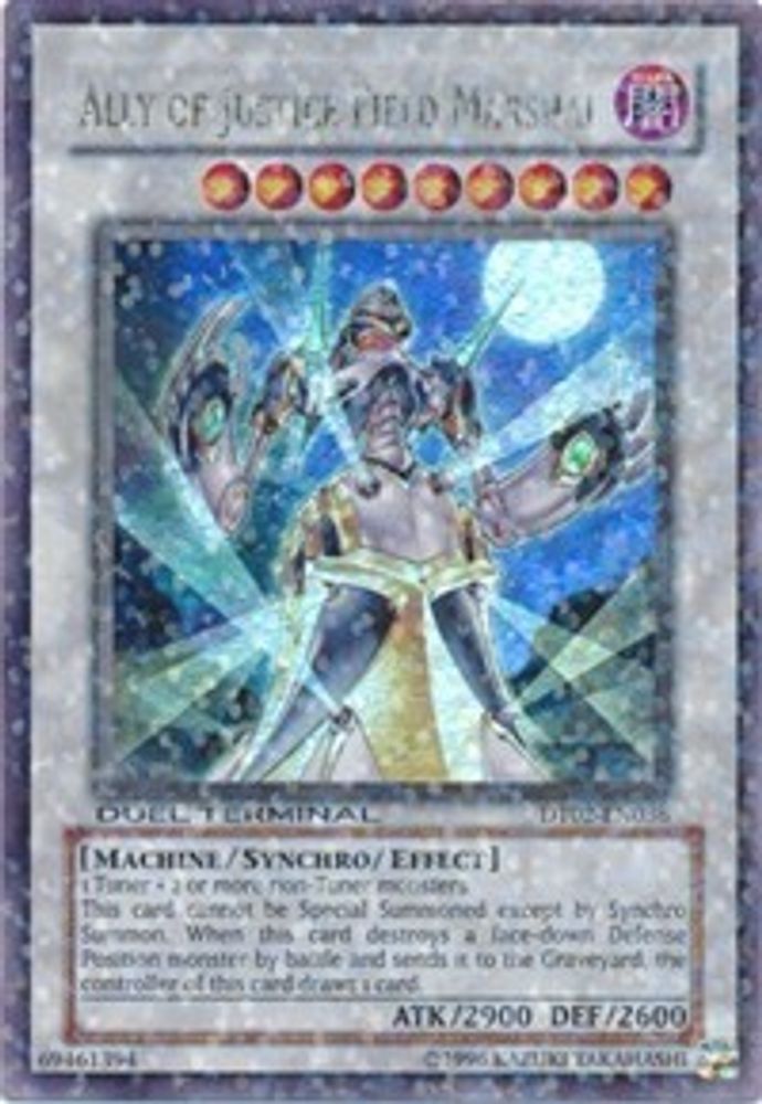 Ally of Justice Field Marshal (DT02-EN036) - Duel Terminal Ultra Parallel Rare