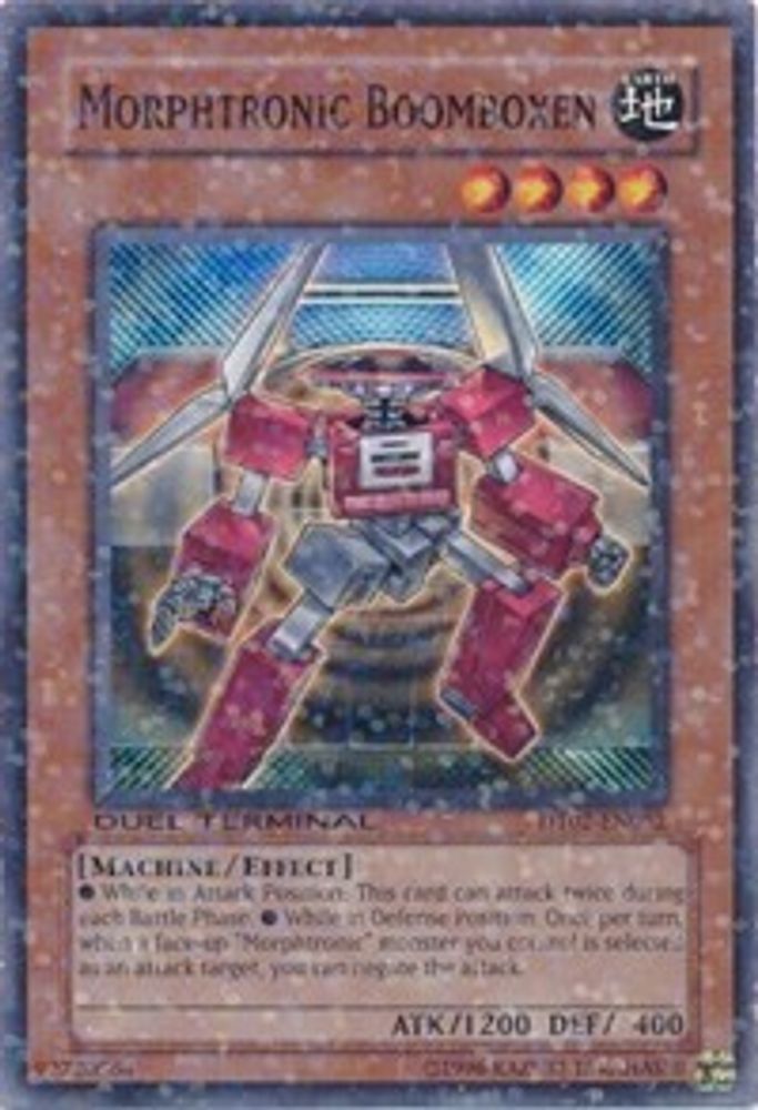 Morphtronic Boomboxen (DT02-EN052) - Duel Terminal Normal Parallel Rare