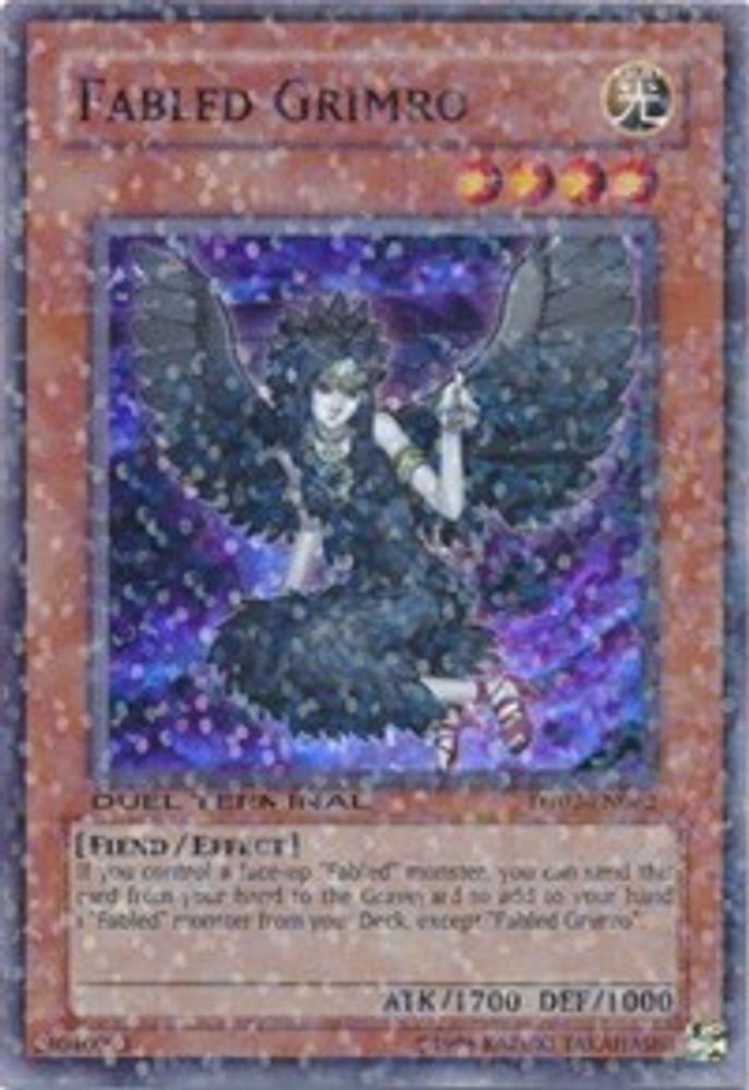 Fabled Grimro (DT02-EN062) - Duel Terminal Super Parallel Rare