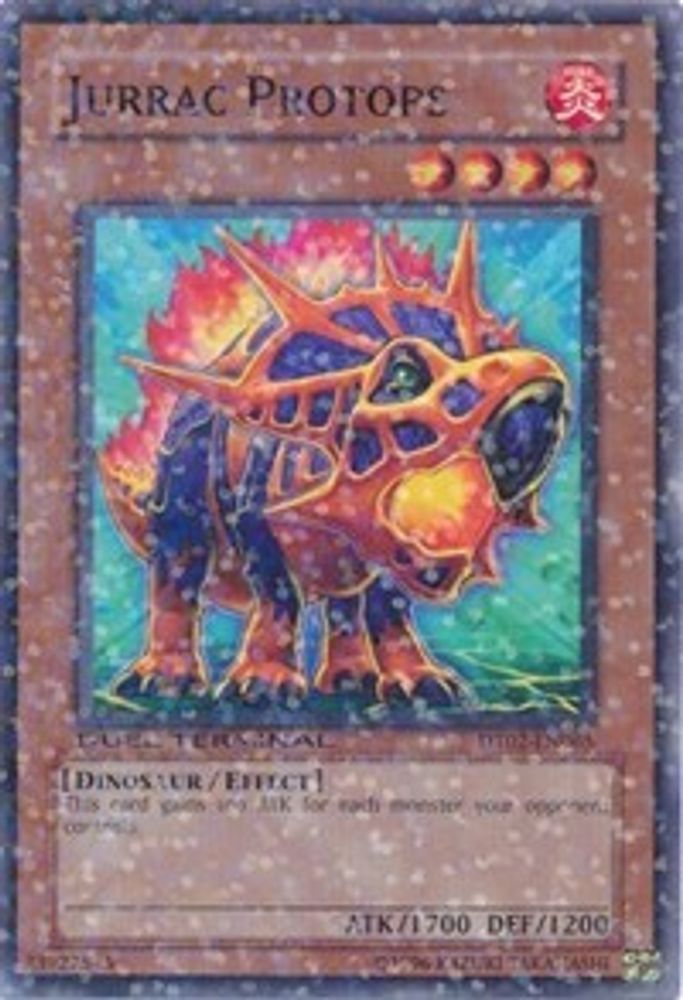 Jurrac Protops (DT02-EN065) - Duel Terminal Normal Parallel Rare