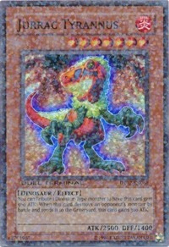 Jurrac Tyrannus [DT02-EN068] Super Rare 