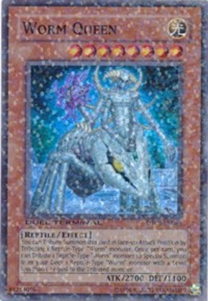 Worm Queen (DT02-EN084) - Duel Terminal Super Parallel Rare