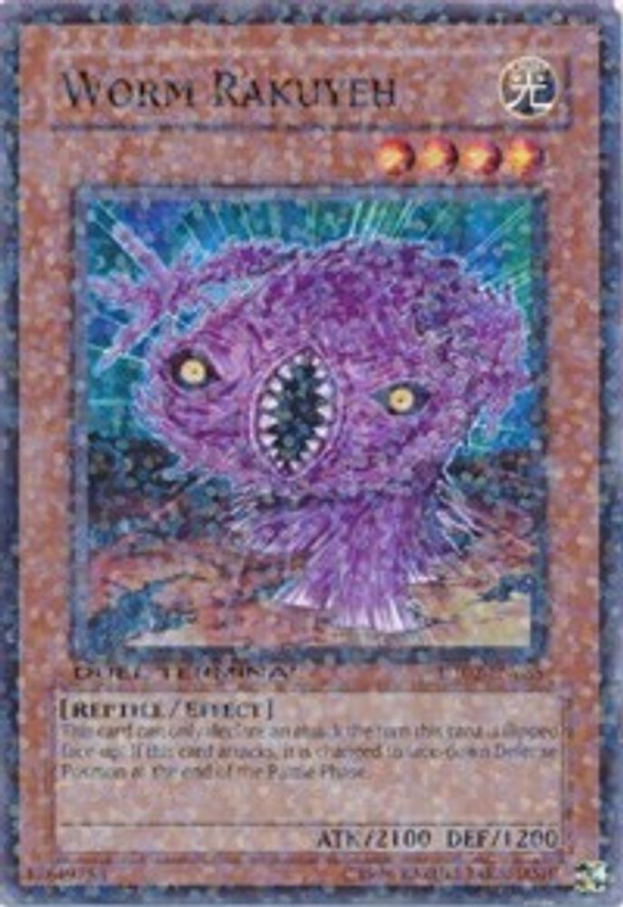 Worm Rakuyeh (DT02-EN085) - Duel Terminal Normal Parallel Rare