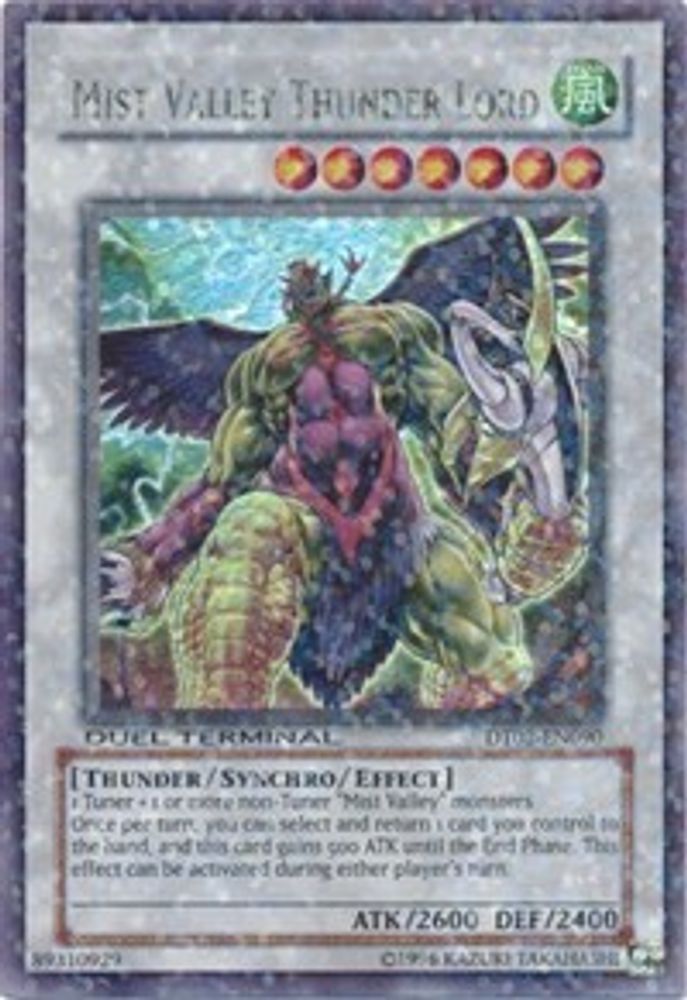 Mist Valley Thunder Lord (DT02-EN090) - Duel Terminal Ultra Parallel Rare