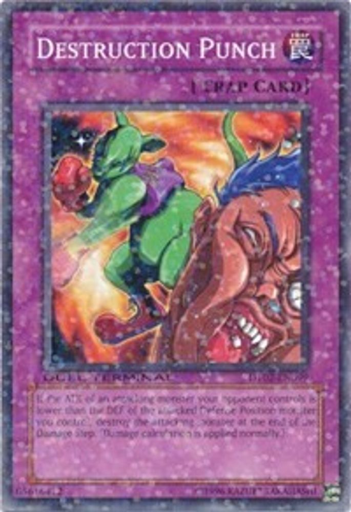 Destruction Punch (DT02-EN099) - Duel Terminal Normal Parallel Rare