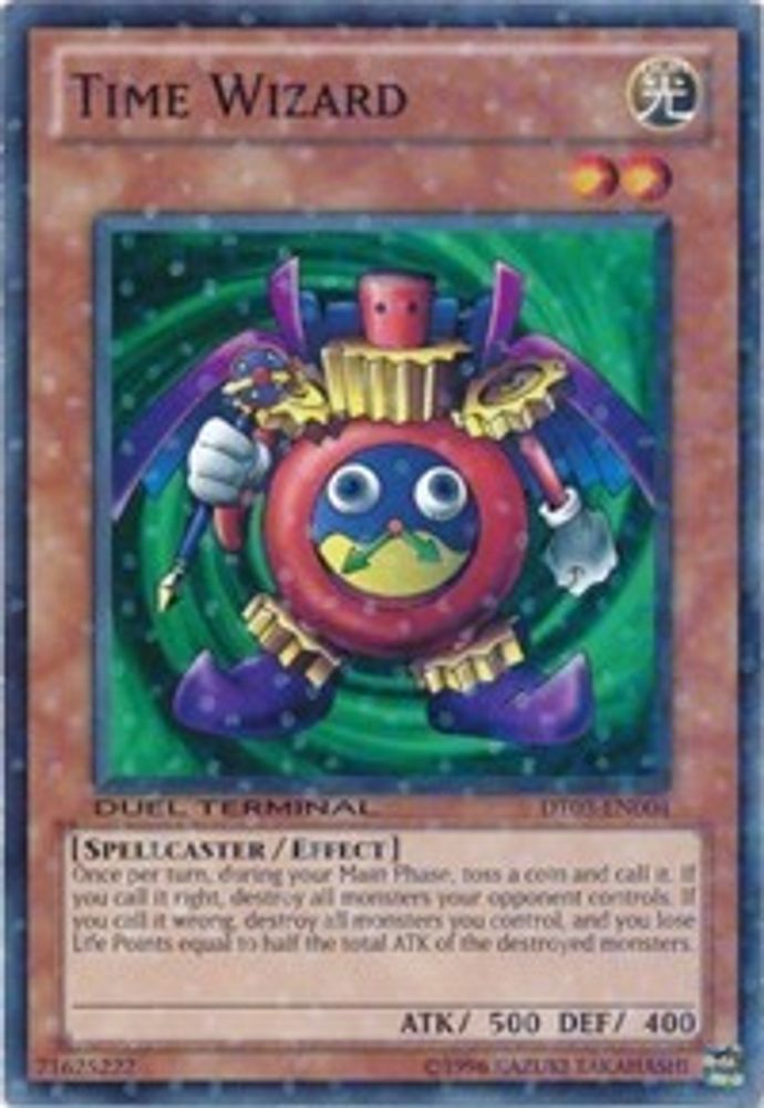 Time Wizard (DT03-EN004) - Duel Terminal Normal Parallel Rare